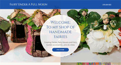 Desktop Screenshot of fairyunderafullmoon.com